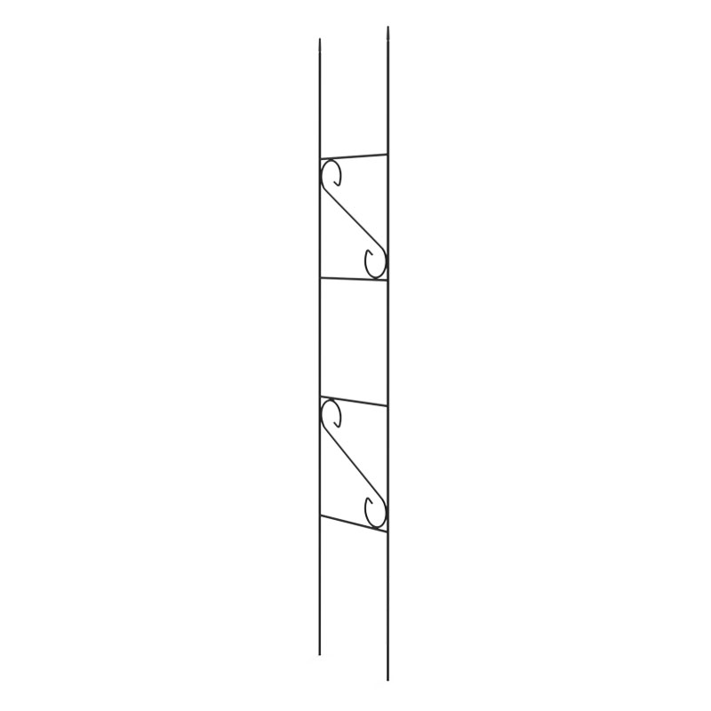 Fali fém növényfuttató rács, 26 x 150cm