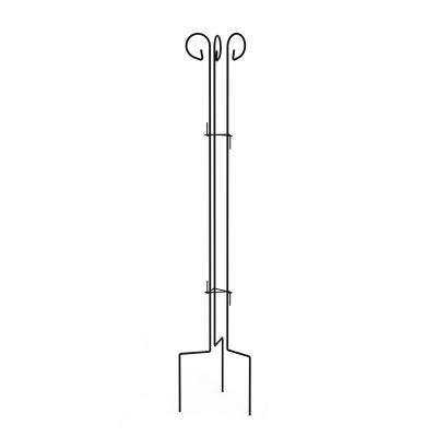 Kerti fém támaszték csemetékhez, rózsafákhoz, 150 cm